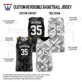 Geometry Custom Reversible Basketball Jersey